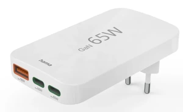 HAMA Laddare 2x USB-C 1x USB-A