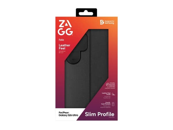 ZAGG Folio Samsung S26 Ultra Black