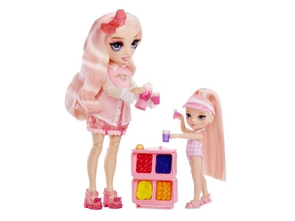 Rainbow High Little Pool Day with Blush Playset, Modedocka, Flicka, 4 År, 140 mm, Multifärg