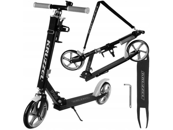 Sparkcykel Kruzzel Spidoo grå