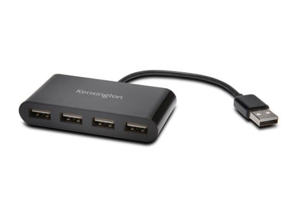 Kensington - Hub - 4 x USB 2.0 - stasjonær