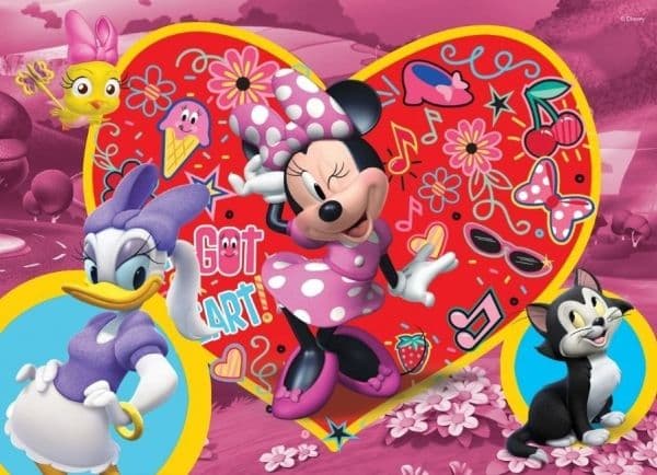 Lisciani Puzzle Df Supermaxi 108 Minnie, 3 vuotta