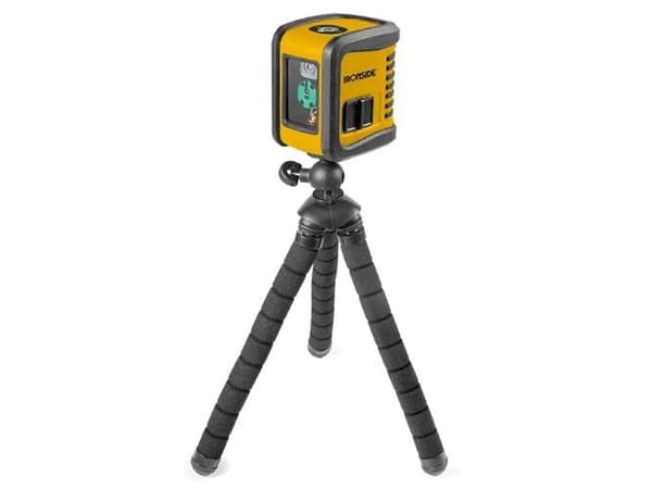 Krydslaser mini-laser grøn m/trefod
