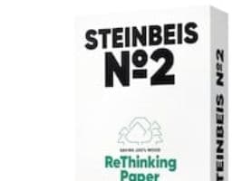 Återvunnet papper, Steinbeis No.2 Trend White, 80 g, A4, förpackning 5 x 500 st