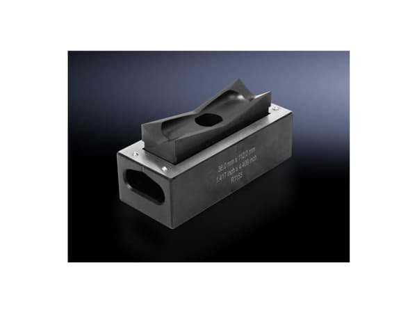 Rittal AS 4055.460, Svart, 2,87 kg