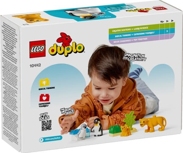 LEGO DUPLO Town 10442 Luonnoneläinperheet: pingviinit ja leijonat