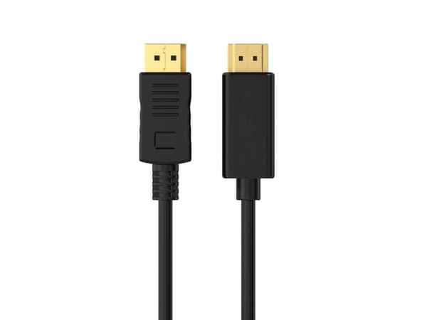 Sinox DisplayPort™ HDMI™ kabel. 2m. Sort