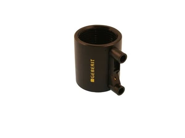 Geberit 160 mm sort PEH EL-svejsemuffe