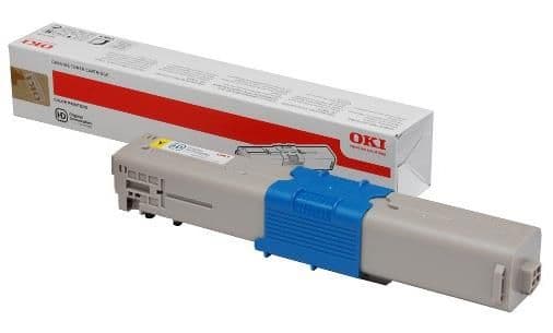 OKI - Gul - original - tonerkassett - för OKI MC563dn, MC563dnw; C542dn
