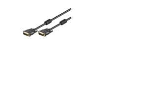 Goobay 93109, 10 m, DVI-D, DVI-D, Hankjønn, Hankjønn, Sort