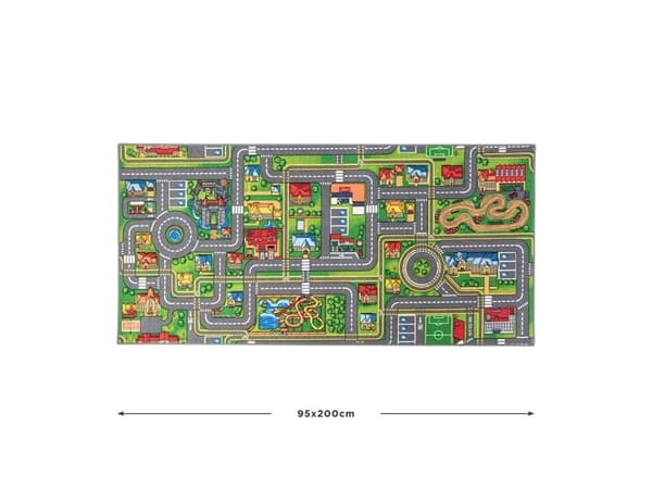 Leketeppe - Bybane - 95 x 200 cm