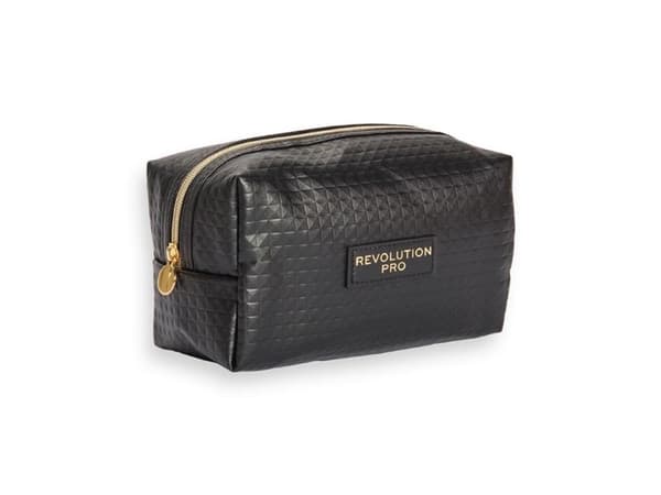Makeup Revolution, Textile Makeup Bag, Juodas