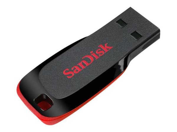 SanDisk Cruzer Blade - USB-flashstasjon - 8 GB - USB 2.0