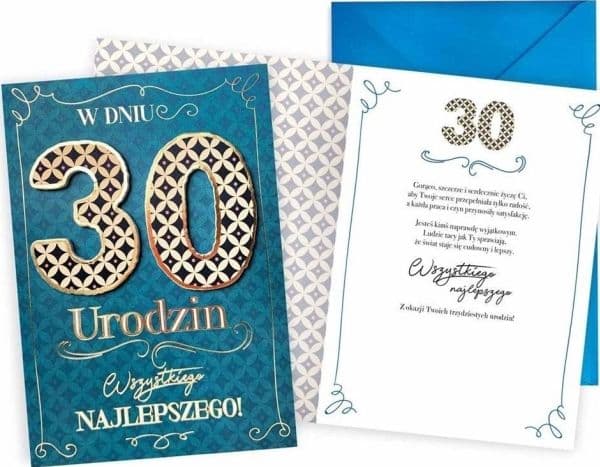KUKARTKA 30-årsdagskort