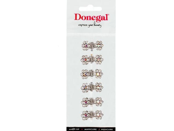 DONEGAL håraccessoarer – mini hårklämmor (FA-5702) 6 st