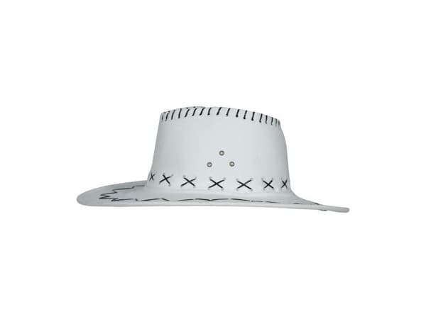 Vit cowboyhatt, barn