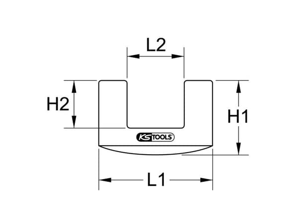 KS Tools 140.2076 1402076 Kummitilbehør 1 stk