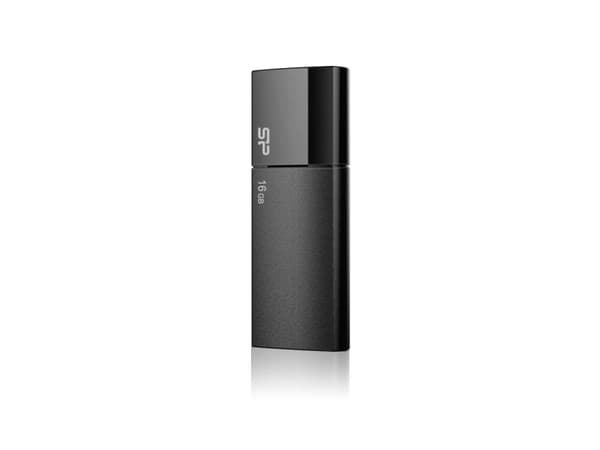 SILICON POWER Ultima U05 - USB flash-enhet - 16 GB - USB 2.0 - classic black