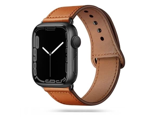 Tech-Protect TECH-PROTECT LEATHERFIT Apple Watch 1/2/3/4/5/6 (42/44MM) brun