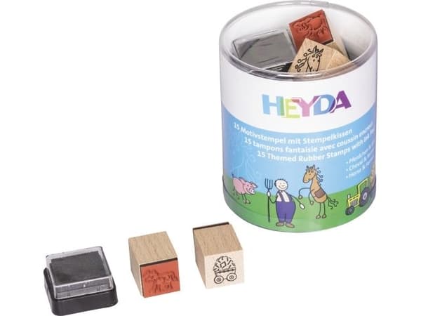 HEYDA 204888488, Stämpelset för barn, Multifärg