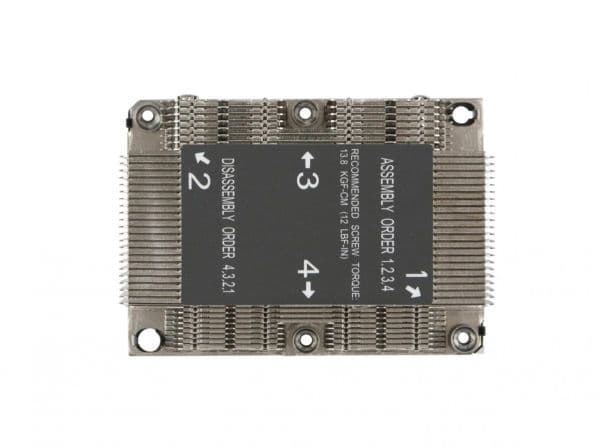 Supermicro - Kylfläns för processor - (för: Socket P) - 2U - för SUPERMICRO X11DPH-T