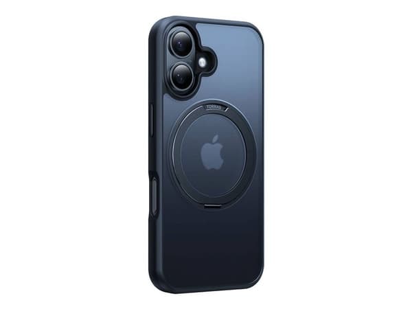 Torras Ostand Pro Case for iPhone 16 Plus (Black)