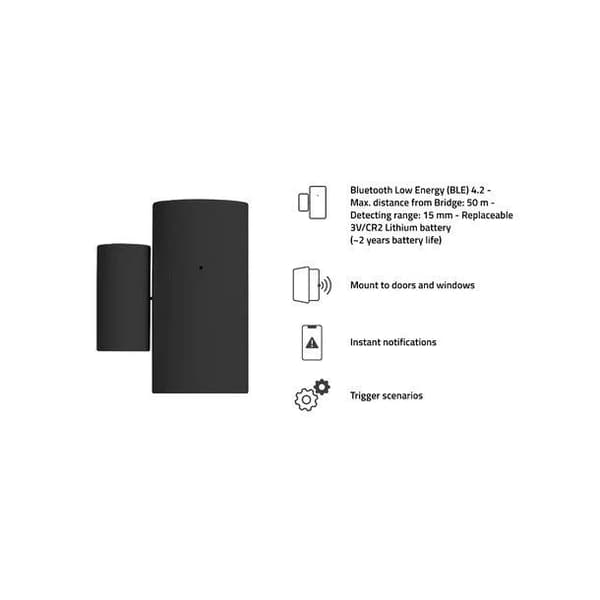 Hombli Älykäs Bluetooth-anturisarja - Musta