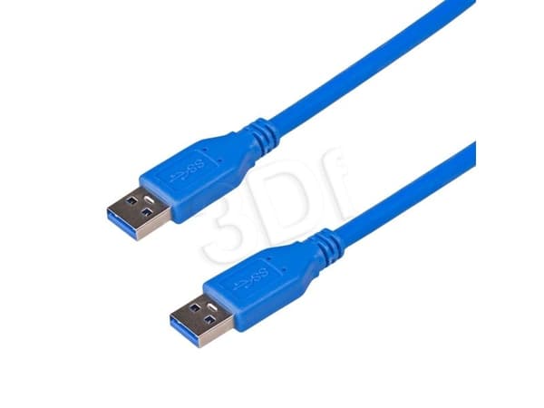 Akyga AK-USB-14 - USB-kabel - USB-type A (hann) til USB-type A (hann) - USB 3.0 - 1.8 m - blå