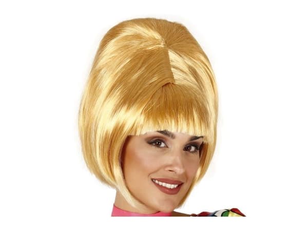 Blond 60-talls parykk