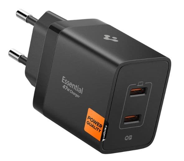 Spigen Essential EE472EU, Innendørs, AC, Svart