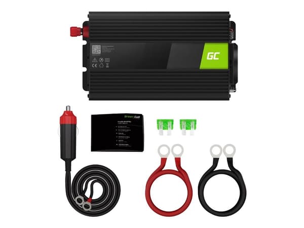 Green Cell - DC til AC inverter - DC 24 V - 600 Watt - sortering