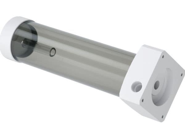 Barrow utjevningstank 214 mm DDC, akryl - hvit
