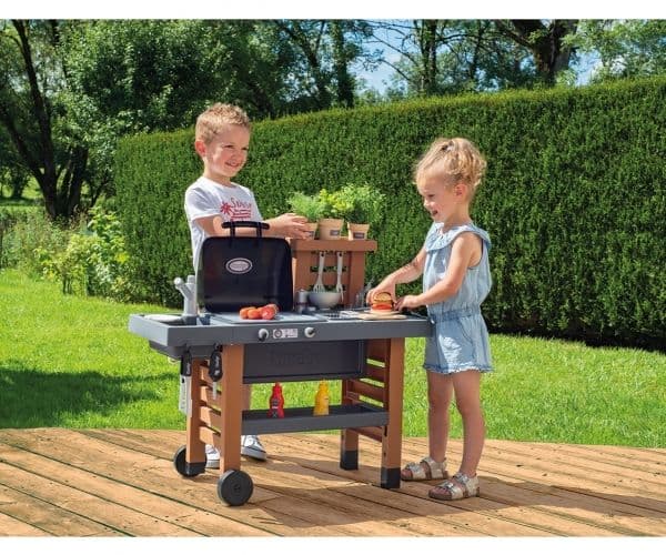 Smoby Garden Kitchen Grill 43 tillbehör