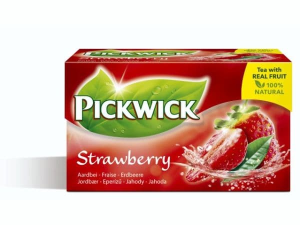 Te, Pickwick, Jordbær, pakke a 20 stk