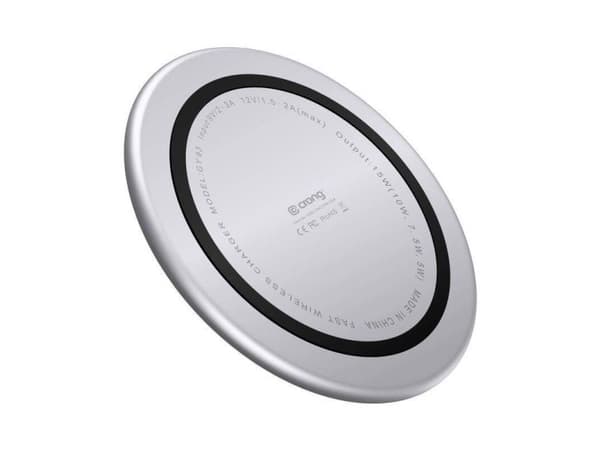 Crong PowerSpot, Innendørs, USB, Trådløs lading, Hvit