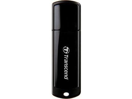 Transcend JetFlash 700 - USB-flashstasjon - 256 GB - USB 3.1 Gen 1 - svart