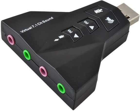 SAVIO AK-08 - Lydkort - 16-bit - 7.1 - USB 2.0