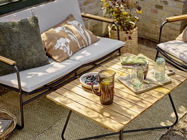 BLOOMINGVILLE Hampton-sofa, svart, metall