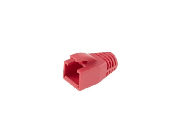 RJ45 röd kabelboot för 8,0 mm kabel (FA2011)