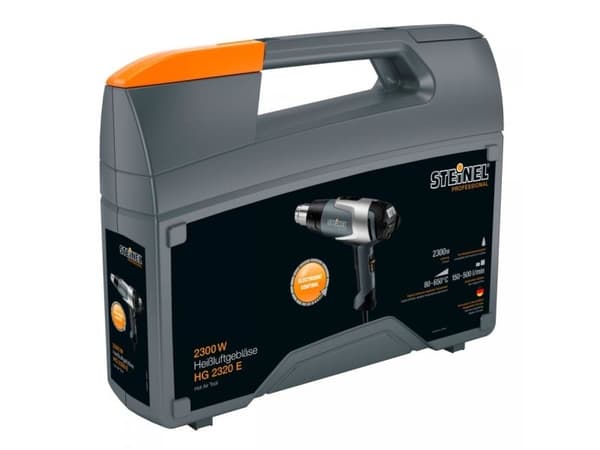 STEINEL HG 2320 E, Kuumaliimapistooli, Harmaa, Hopea, LCD, 80 °C, 650 °C, AC