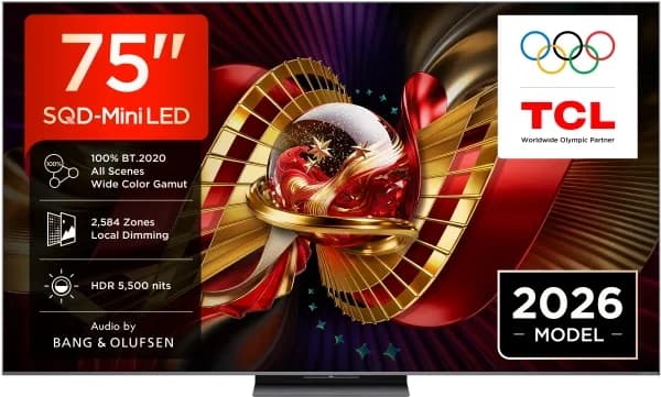 TCL 75C8L - LED-bakgrunnsbelyst LCD TV