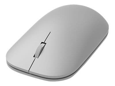Microsoft Surface Mouse - Mus - höger- och vänsterhänta - optisk - trådlös - Bluetooth 4.0 - grå