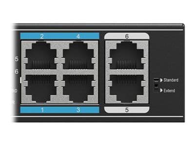Milesight IoT 4-portars PoE-switch MS-S0204-EL