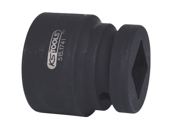 KS Tools 515.1741, Kraftpipe, Sort, 1 hoder, 1", Metrisk, 41 mm
