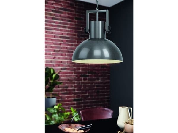 EGLO LUBENHAM 1 pendel E27 Ø300 sort BS