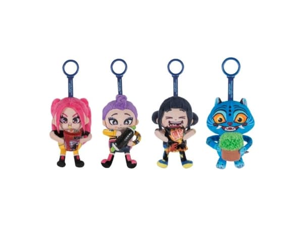 KPOP DEMON HUNTERS PREMIUM CLIP-ON PLUSH ASS - assorted