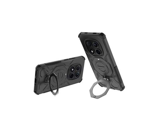 Tech-Protect Tacticstand MagSafe til Xiaomi Poco M8 Pro / Redmi Note 15 Pro+ Plus 5G, matt svart