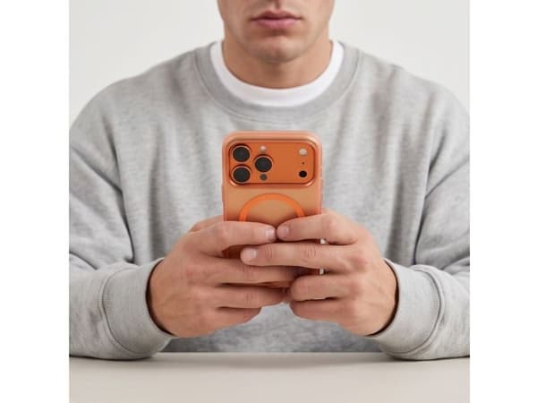 Tech-Protect MagZero MagSafe case for iPhone 17 Pro / 18 Pro - matte orange