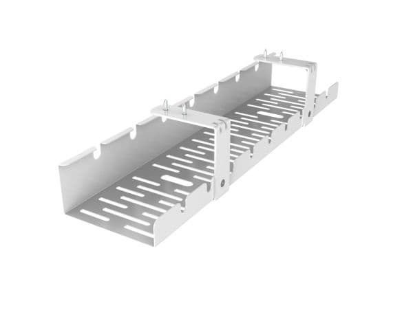 Activejet CMP502 BI, Kabelkurv, Bord, Metall, Hvit