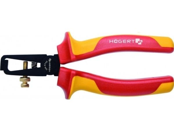 Högert Technik Isolasjonsstrippetang 160mm, 1000V, VDE HT1P931
